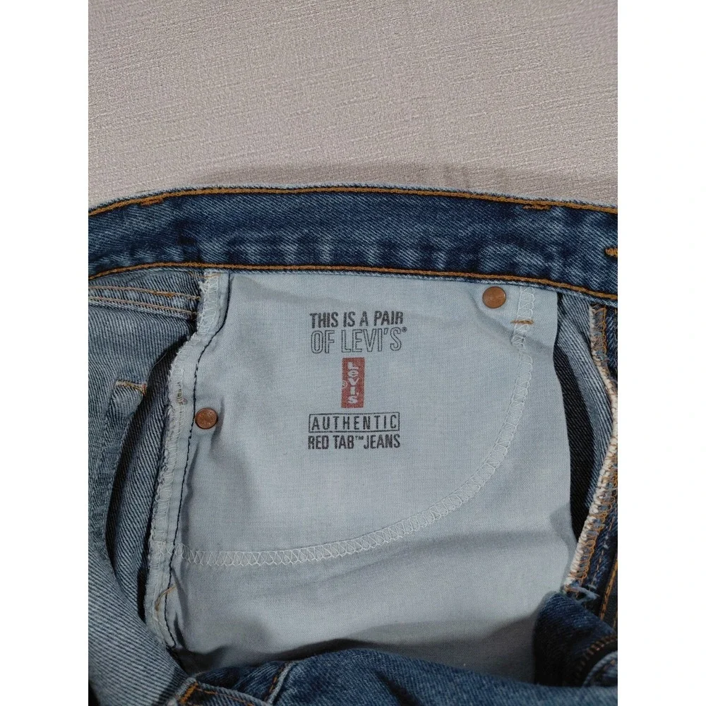 Levi's 560 Loose Fit Straight Leg Jeans Women's 10 Reg S Dark‎ Wash Denim